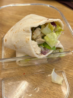A picture of Chicken Caesar Wraps 😋.
