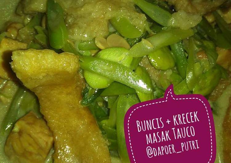 Buncis Krecek masak Tauco #BikinRamadanBerkesan