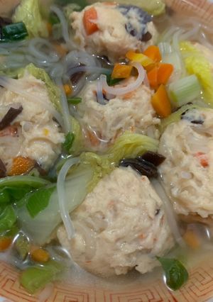 Foto resep Bakso Lohoa (ayam udang)