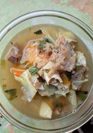 Foto resep Sop daging kambing sederhana