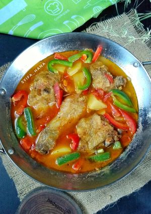 Foto resep Chicken Afritada (Filipina)