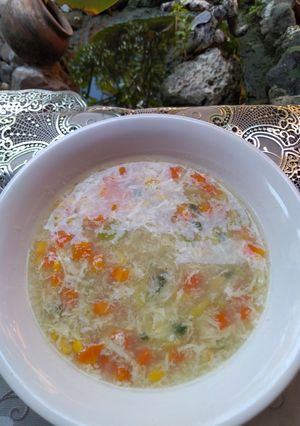 Foto resep Egg drop soup