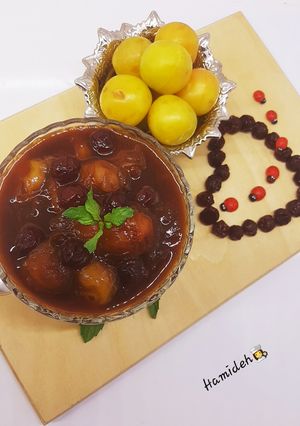 عکسی از دستور ترشک آلو و آلبالو🤤