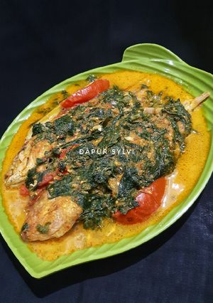 Foto resep Gulai ikan pucuk daun singkong