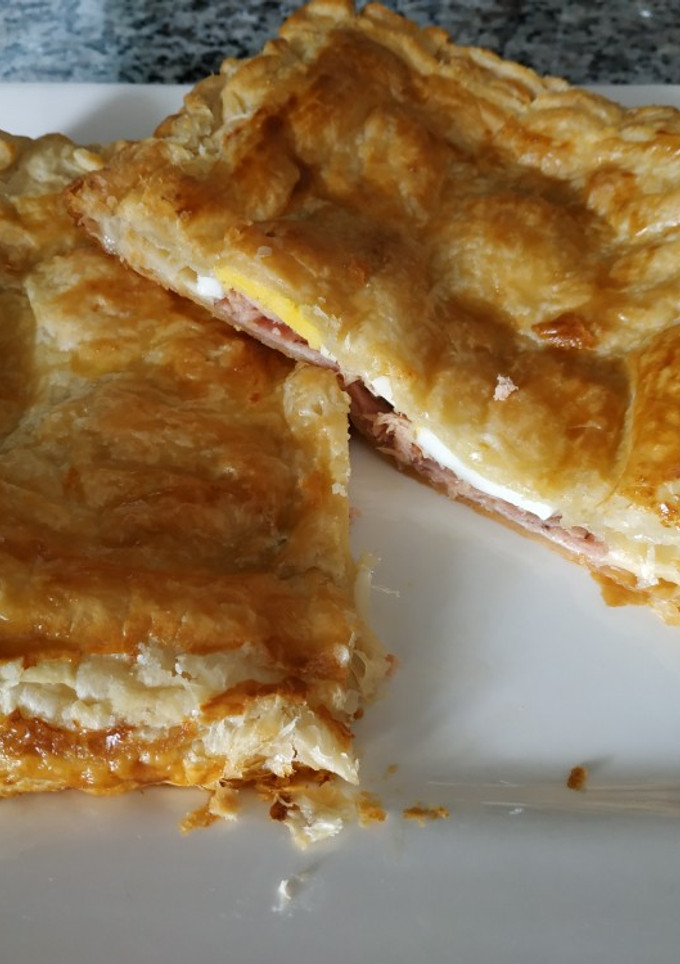 Una foto de Empanada rápida de hojaldre