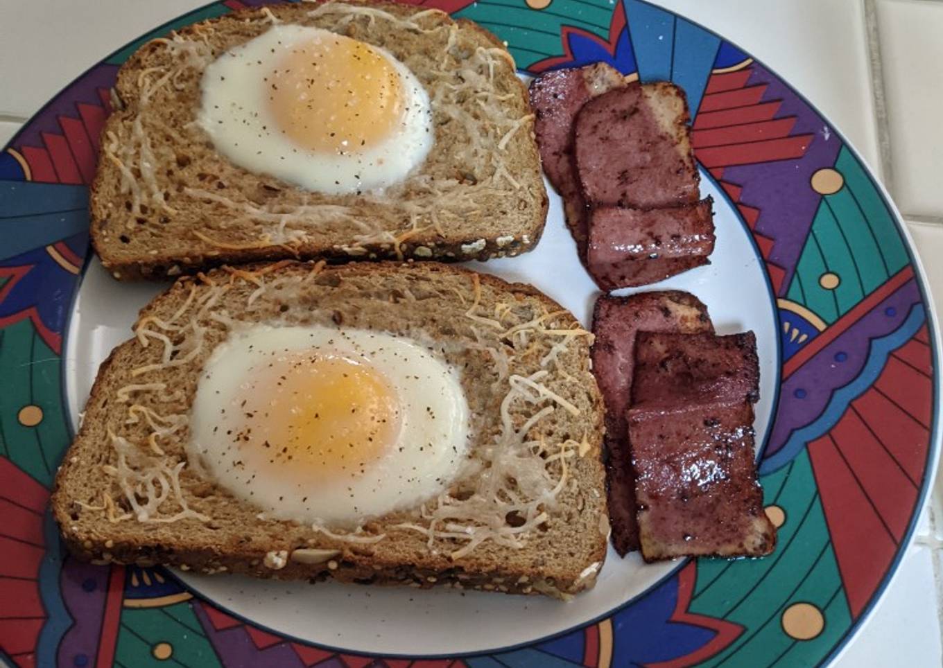 Cheese Egg Toast