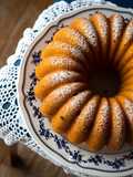 Bundt cake di zucca frullata con gocce cioccolato