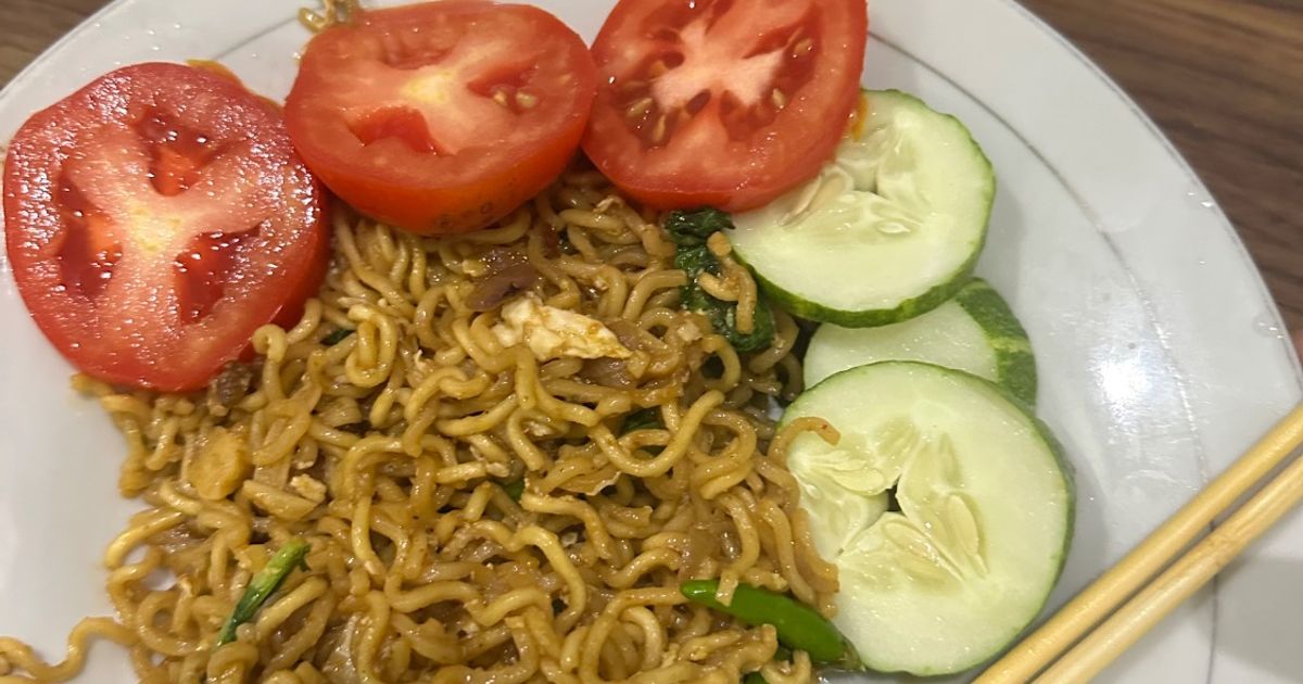 Mie goreng (mie telur)