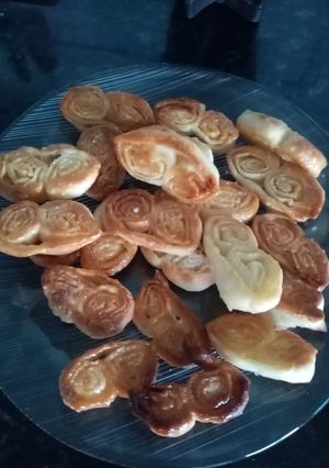 Una foto de Palmeritas mega fáciles en un solo paso!!!