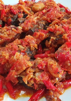 Foto resep Sambal Ikan Patin Goreng