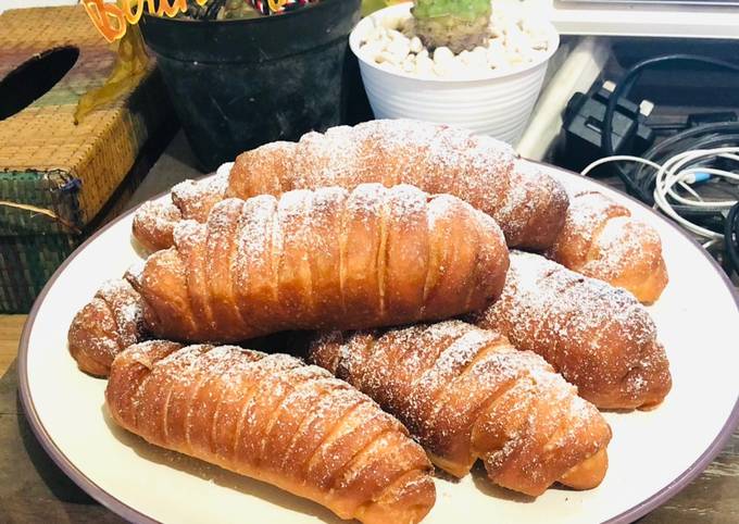 Bagaimana cara memasak Roti Goreng Pesang Coklat dijamin spesial
