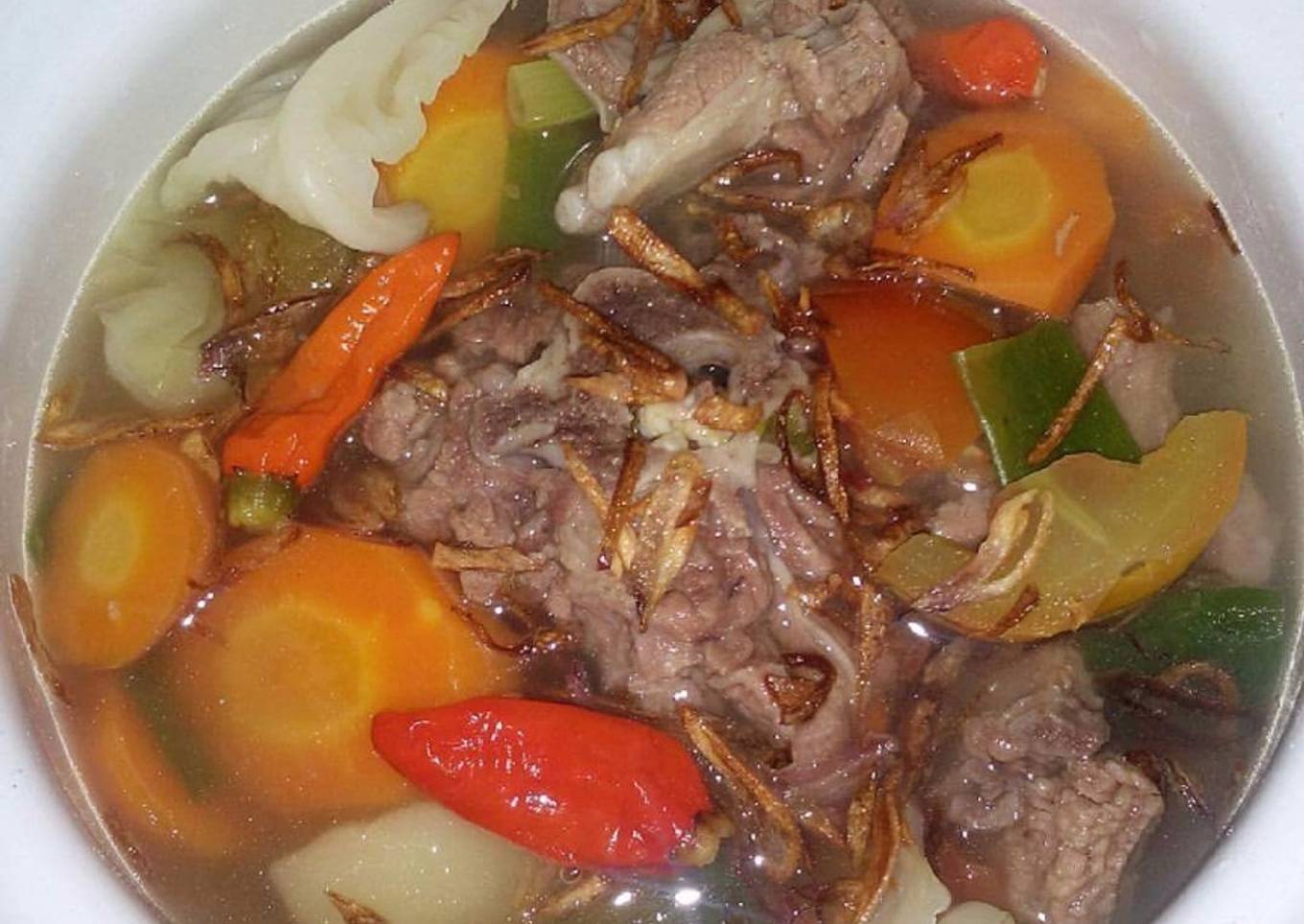 Sup iga, buntut & daging kambing nggak prengus ������