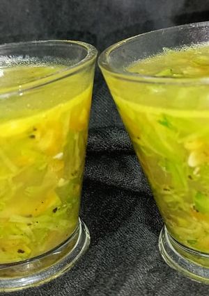 वेज सूप(veg soup recipe in hindi) रेसिपी मुख्य फोटो