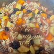 Guiso de fideos vegano