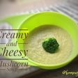 Creamy and Cheesy Mushcorn Soup MPASI