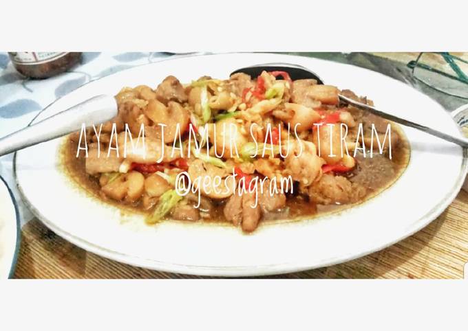 #3 Ayam Jamur Saus Tiram