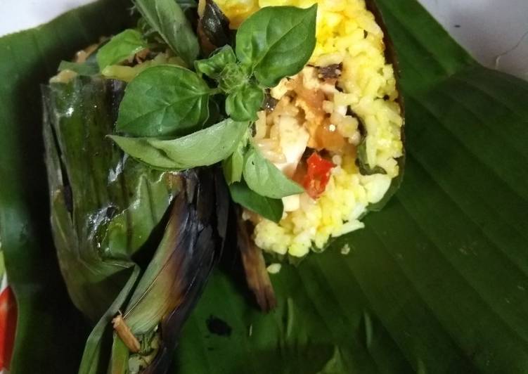 Nasi bakar simpel