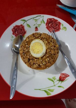 Foto resep Nasi tim ayam