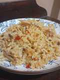 Nasi goreng trasi sederhana