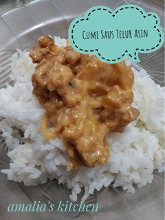 Foto resep Cumi Saus Telur Asin