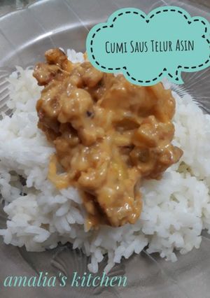 Foto resep Cumi Saus Telur Asin