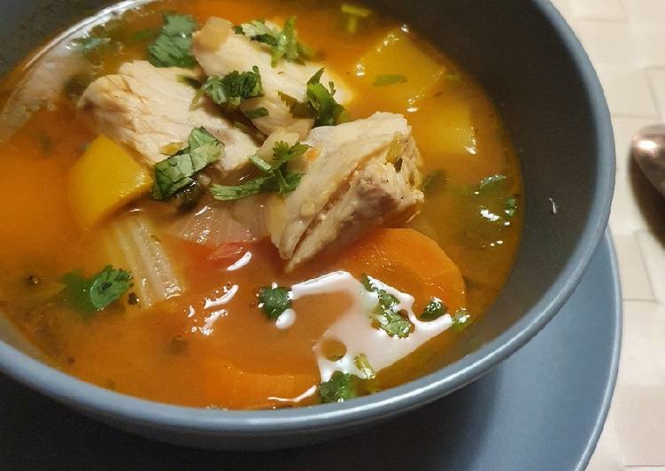One Pot Italian Fish Stew (Sup Ikan)