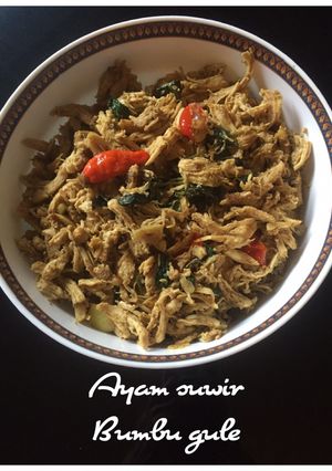 Foto resep AYAM SUWIR Bb. GULE