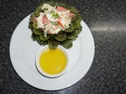 A picture of artichokes in oil