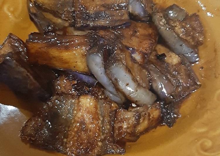 Terong Bakar Manis Sederhana