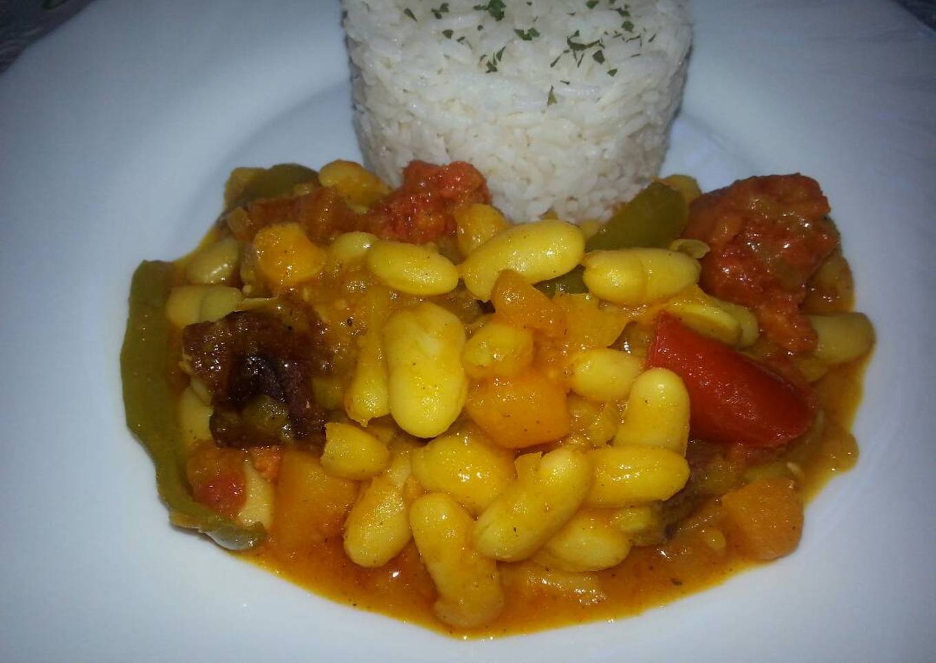 Alubias guisadas