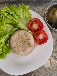Foto resep Nasi Hainam (Magic Com) + Kuah Ayam Sayur Asin