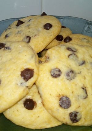 Una foto de Galletas con chips de chocolates