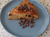 Pan de plátano con chispas de chocolate 🍌🍫