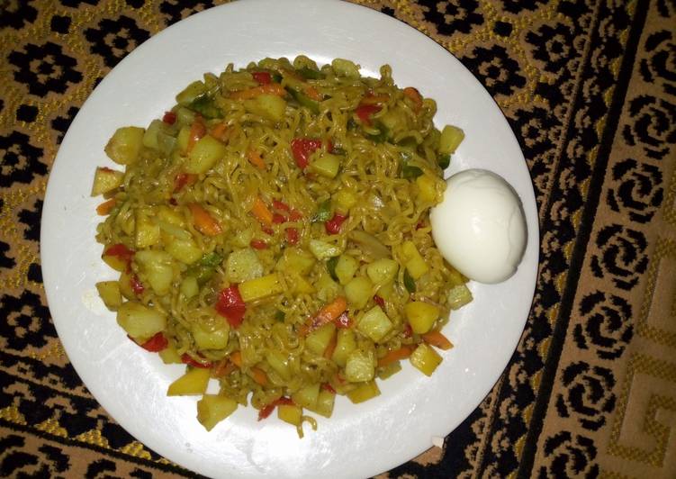 Easy Way to Cook Appetizing Indomie noodles