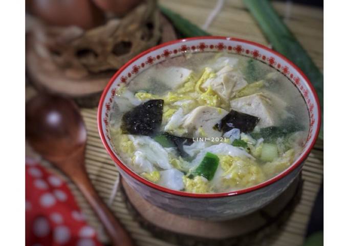 Resep Sup Tan Hua – Taiwan soup – comfort food