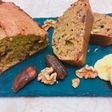Pan fit de avena, dátiles y plátano