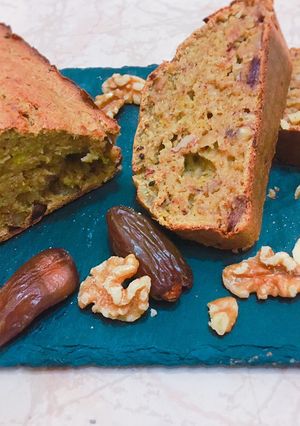 Foto principal de Pan fit de avena, dátiles y plátano
