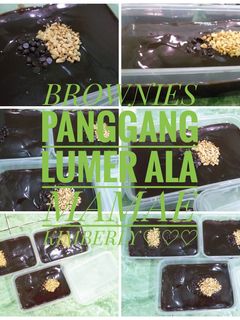 Foto resep Brownies Panggang Lumer