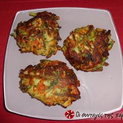 Asparagus patties A picture of Asparagus patties.