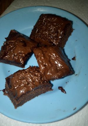 Foto resep Brownies kukus chocolatos pakai blender