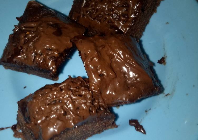 Cara Gampang Menyiapkan Brownies kukus chocolatos pakai blender yang Enak Banget