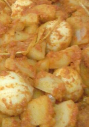 Foto resep Telur kentang balado hah hah