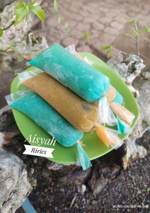 Foto resep Es Lilin Daun Kelor