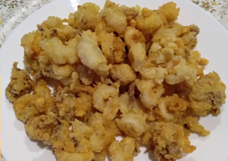 Langkah Mudah untuk mengolah Cumi goreng tepung, Bikin Ngiler
