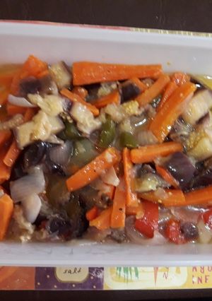 Una foto de Escabeche de berenjenas