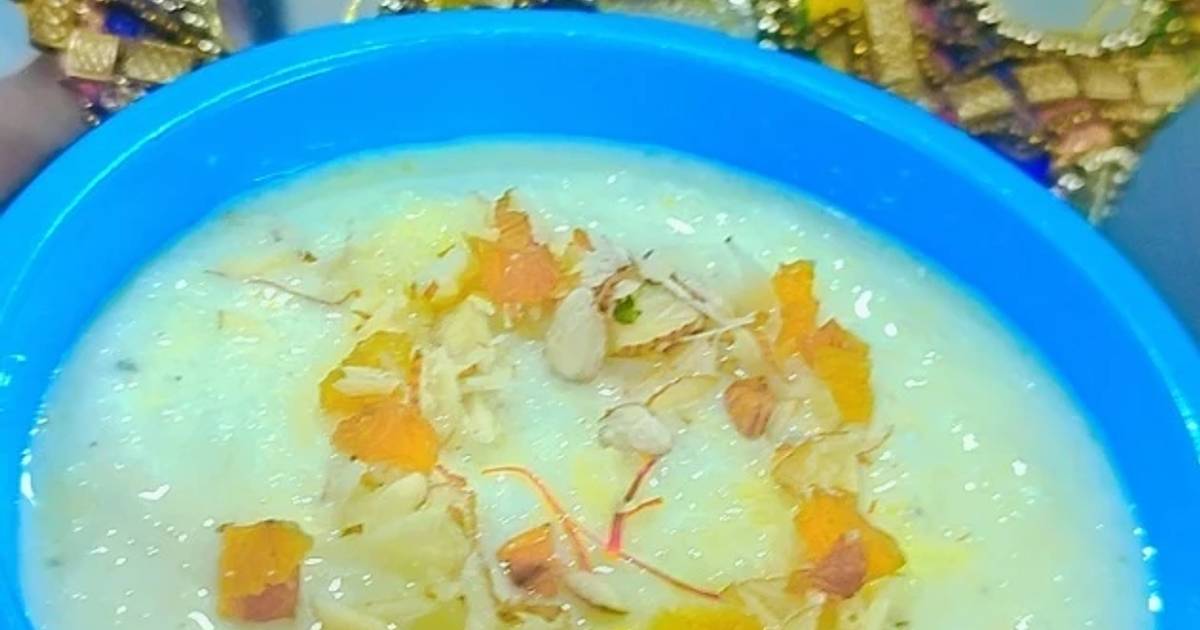 Samo rice kheer ️ Recipe by Anjali Pakhre - Cookpad
