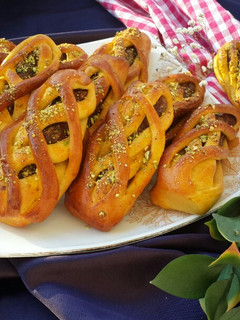 عکسی از دستور نان خرمایی توری