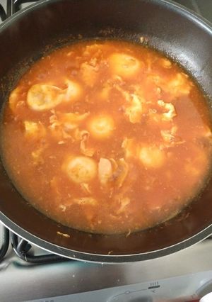 Una foto de Huevos ahogados!
