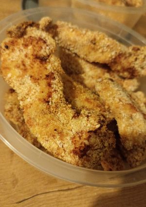 A picture of Fake fried chicken.