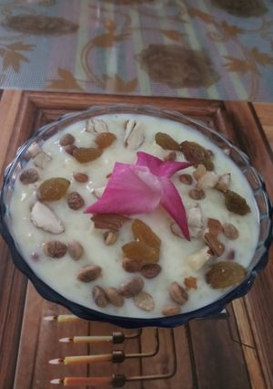 कस्टर्ड खीर (custard kheer recipe in hindi) रेसिपी मुख्य फोटो